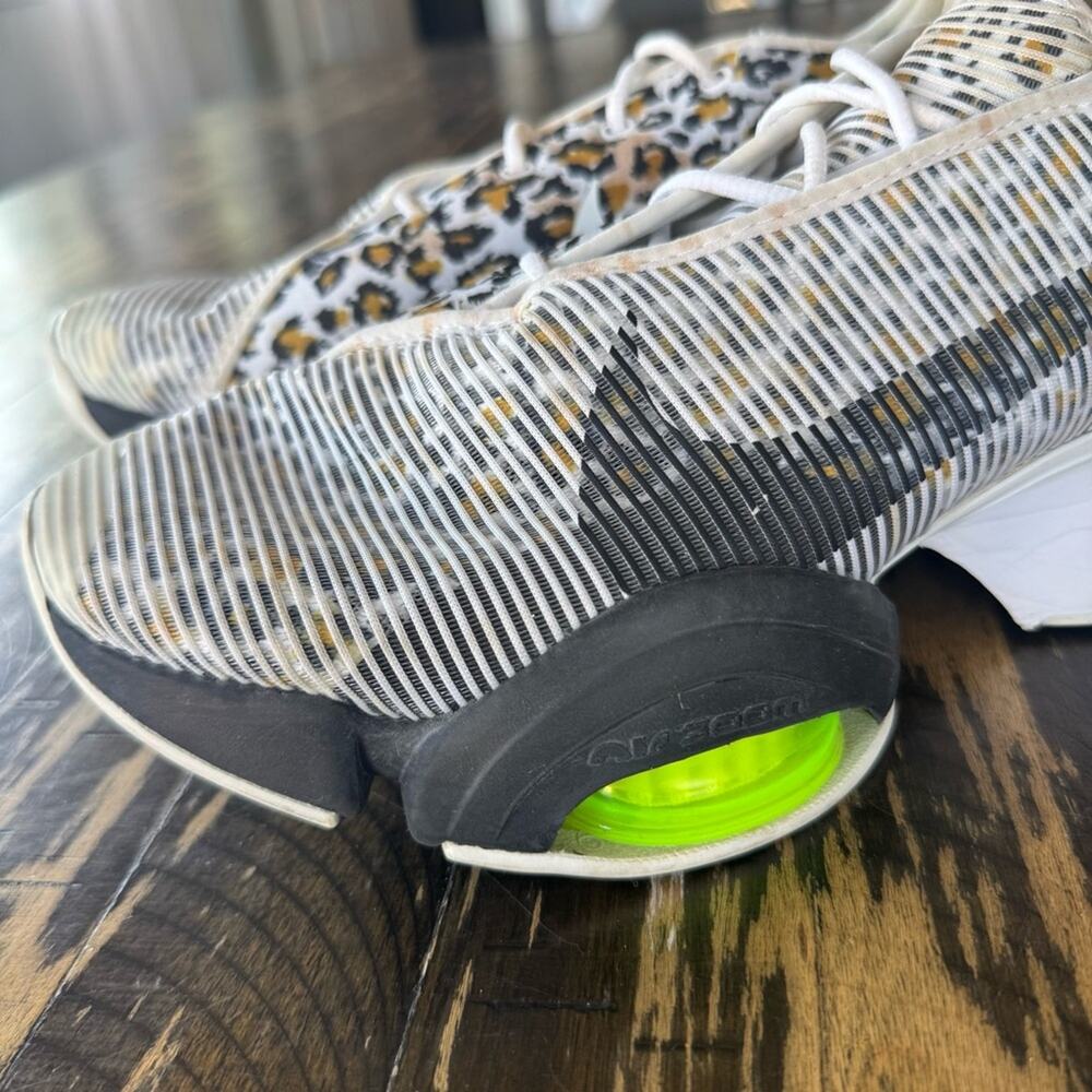 Nike - ZoomX SuperRep Leopard Print Trainers – Women’s 10.5 / Mens 9.5 - Picture 16 of 17